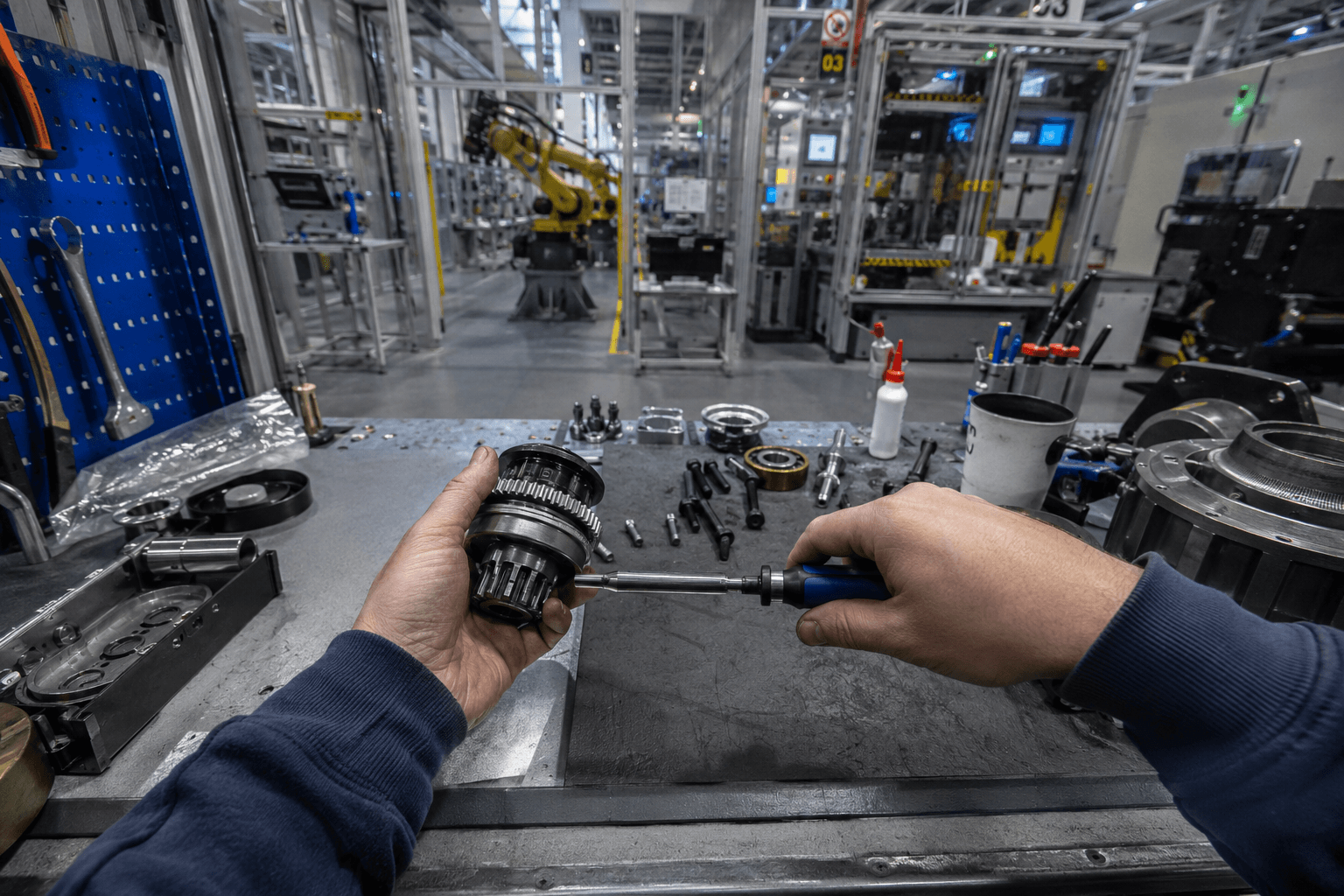 Factory workforce data collection