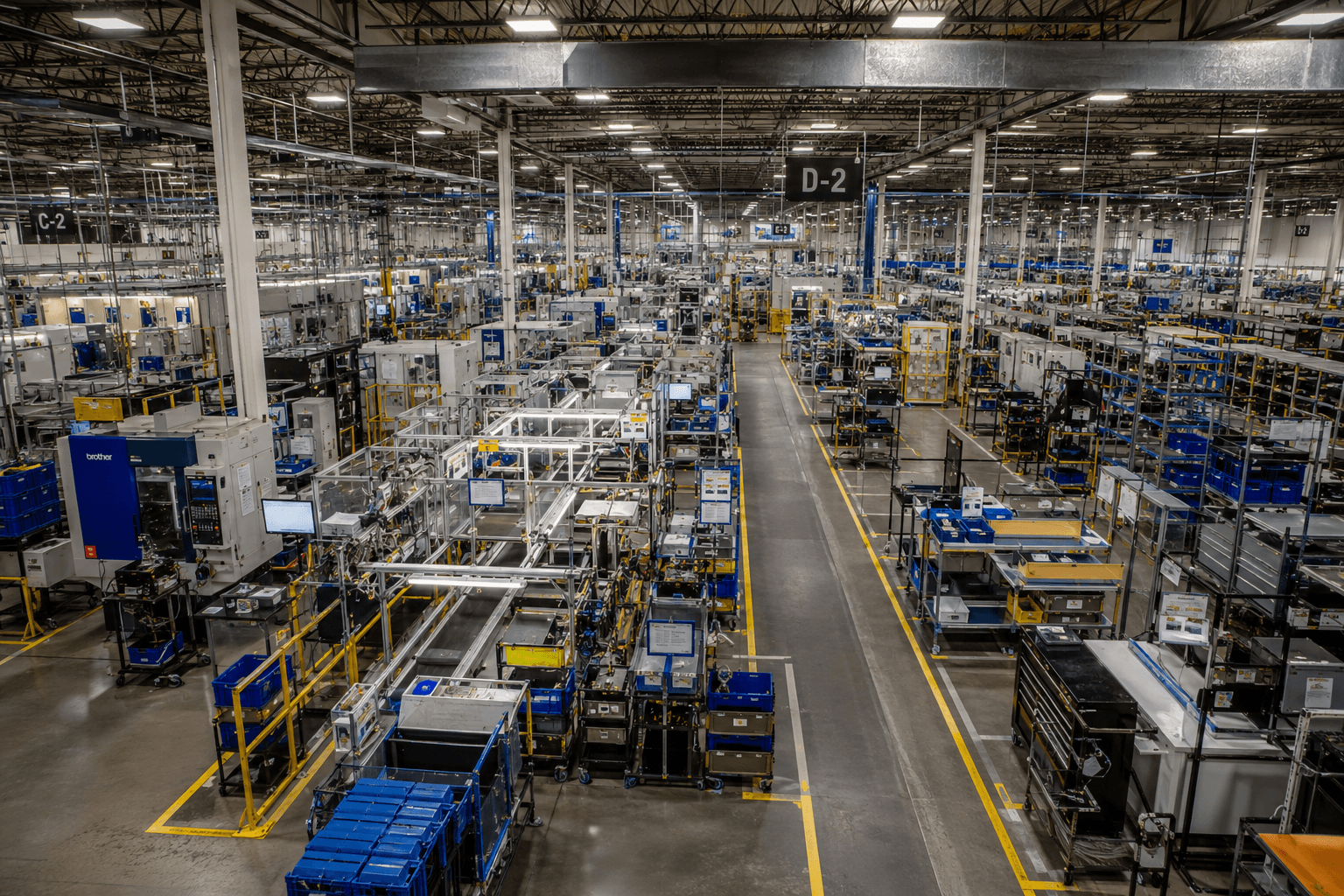 Factory floor environment