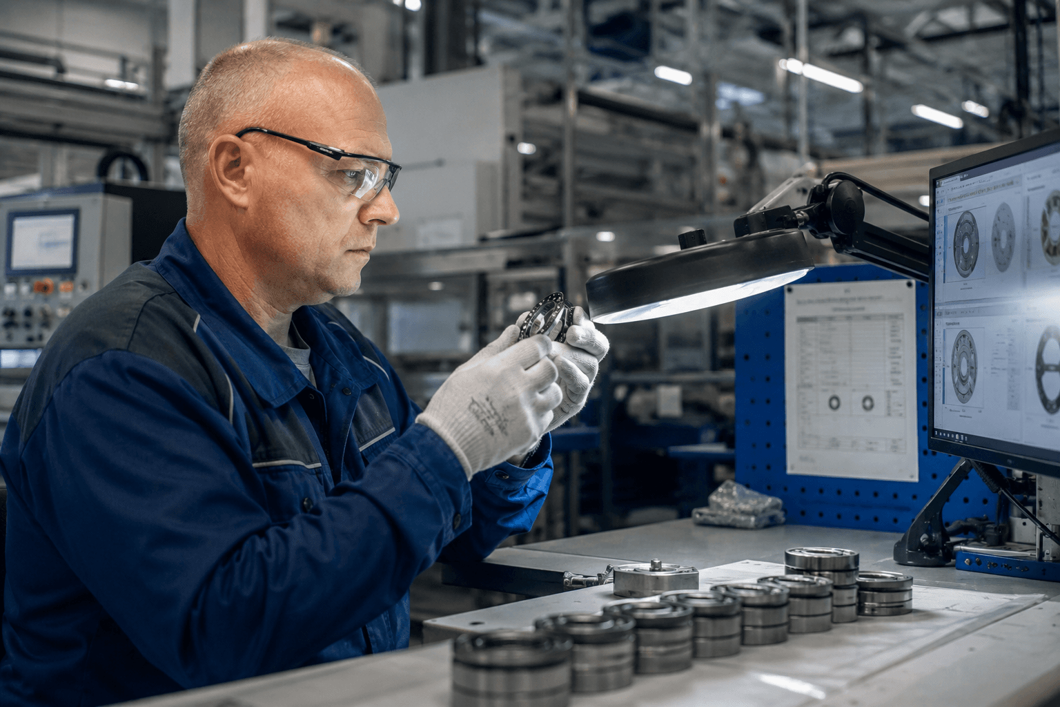 Quality inspection in manufacturing